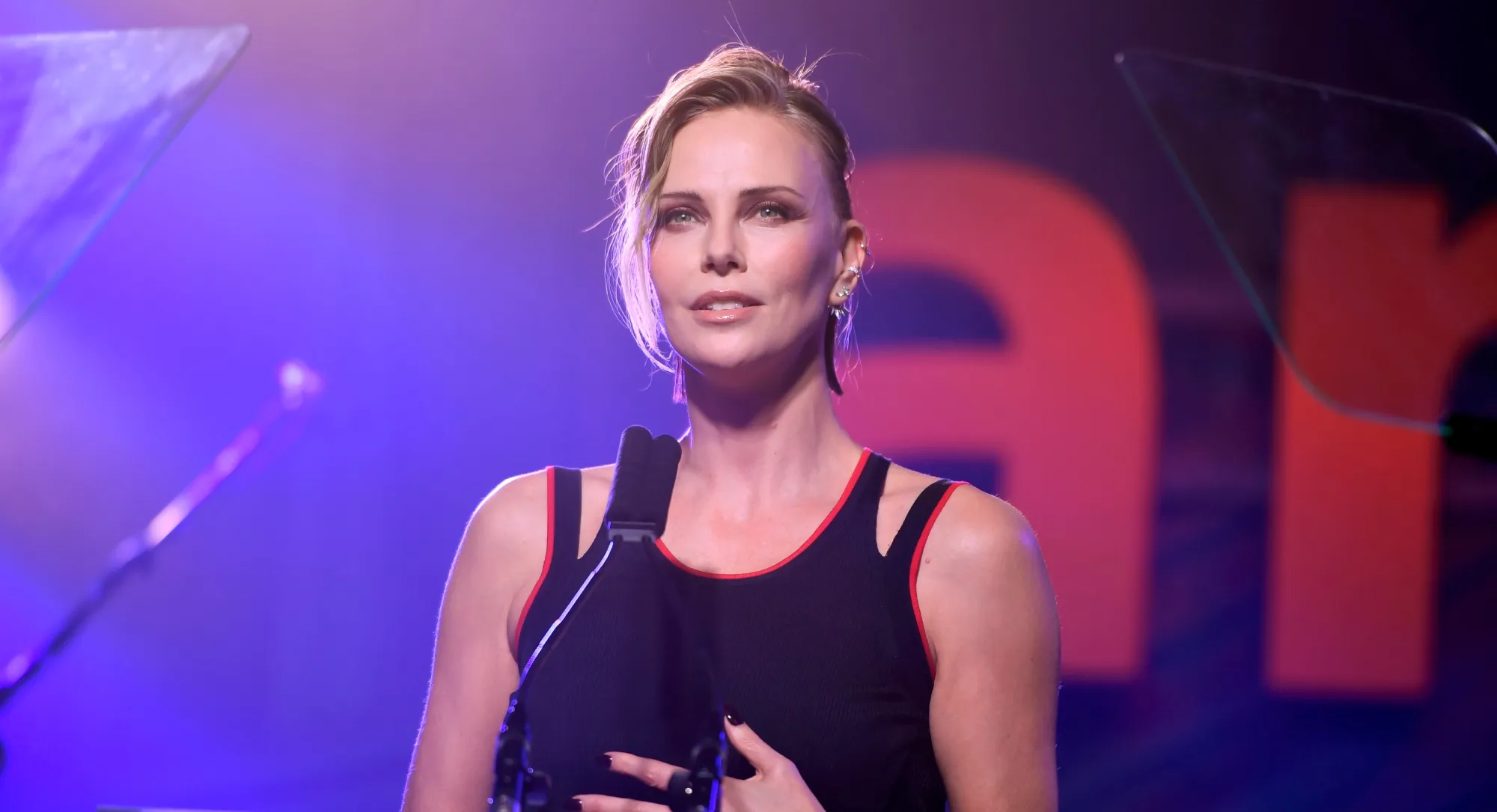Charlize Theron Plays With Extreme Proportions in Givenchy’s Spring 2027 Collection at AmfAR Dallas