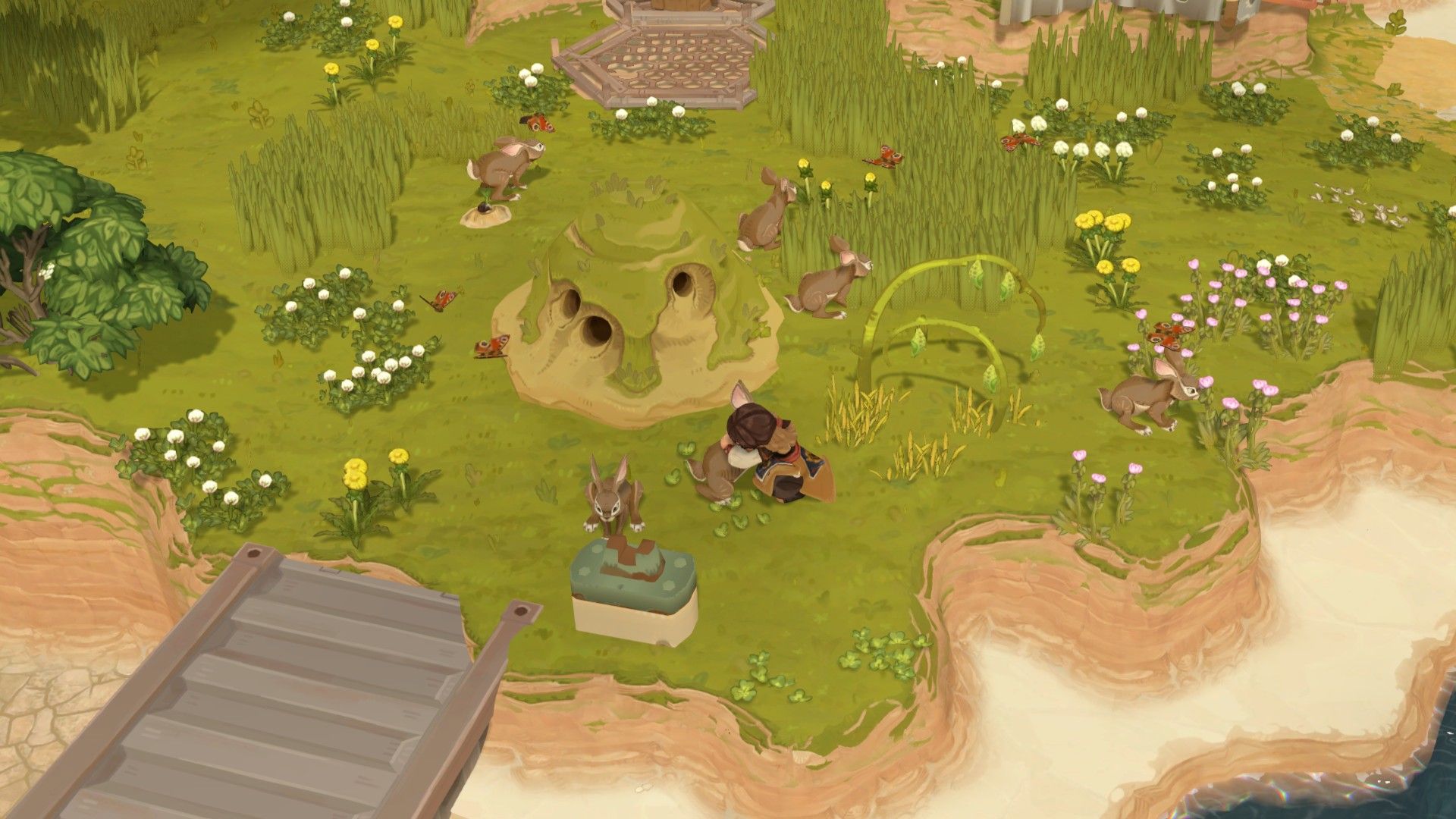The Regreening is a post-apocalyptic farm sim where you grow animal habitats instead of cash crops