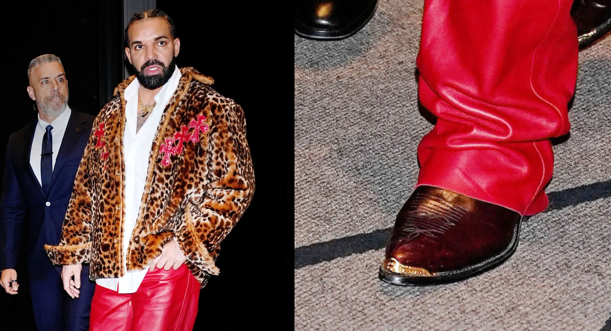 Drake Kicks Off His 40s in Cowboy Boots and Python Loafers for His Birthday Parties in NYC