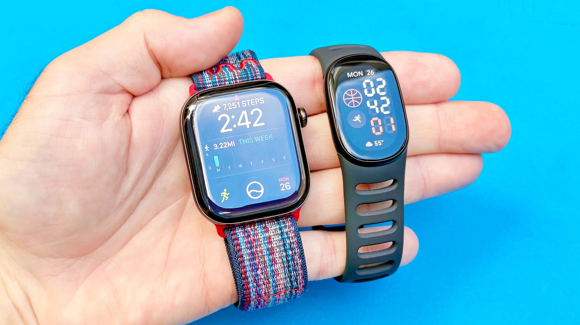 I walked 6,000 steps with the Fitbit Edge vs Apple Watch 12 — and I'm shocked by the results