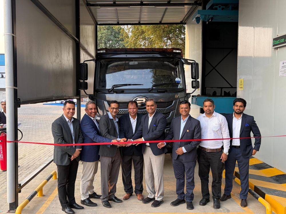 Blue Energy Motors and HPCL open Bhiwandi’s first electric truck battery-swap station