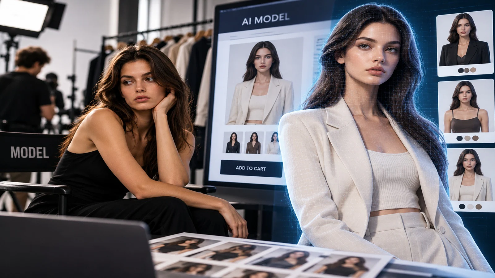 Fashion brands turn to AI-generated models, putting human models' jobs at risk
