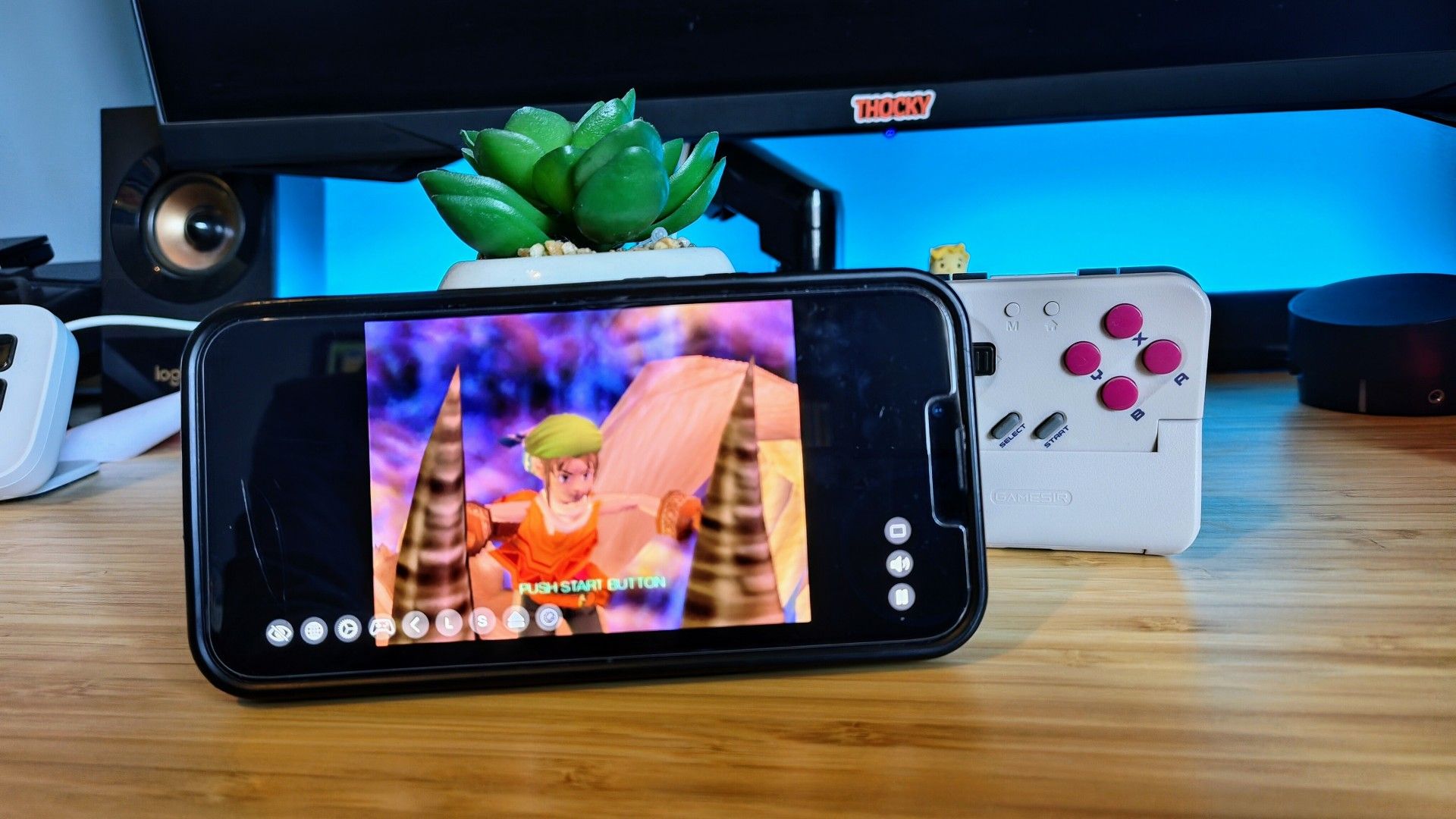 Most mobile controllers have two sticks, but this might be the gamepad that finally gets me playing PS2 on my iPhone