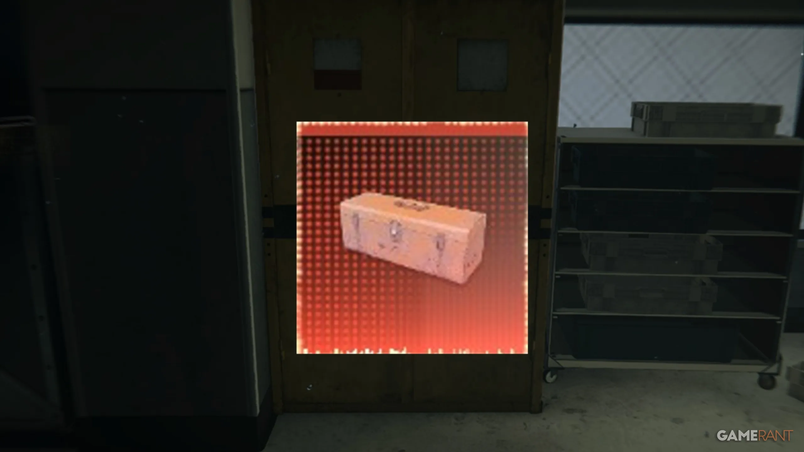 Irradiated Container Locations in MW4 DMZ