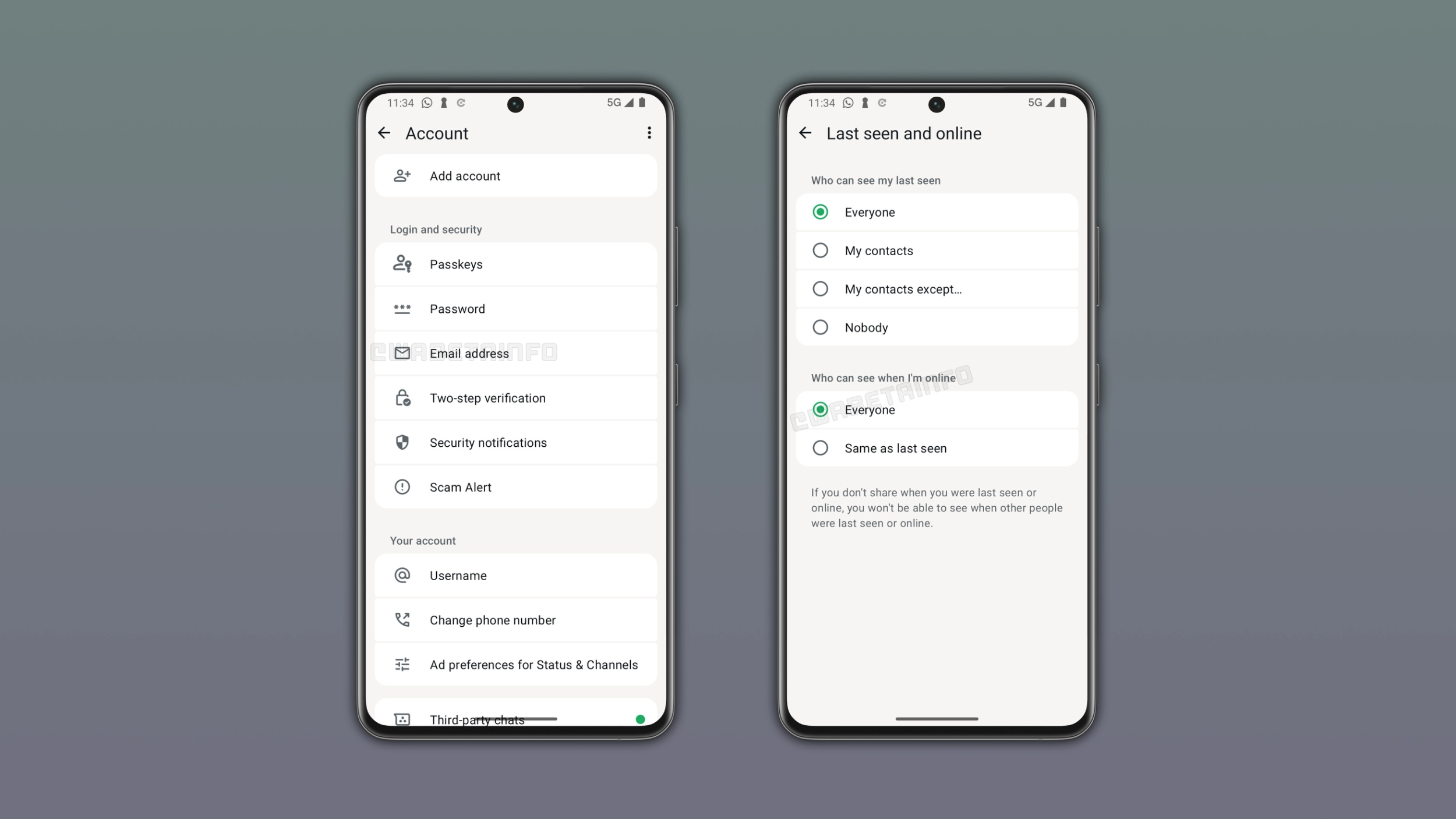 WhatsApp is testing a new settings design on Android