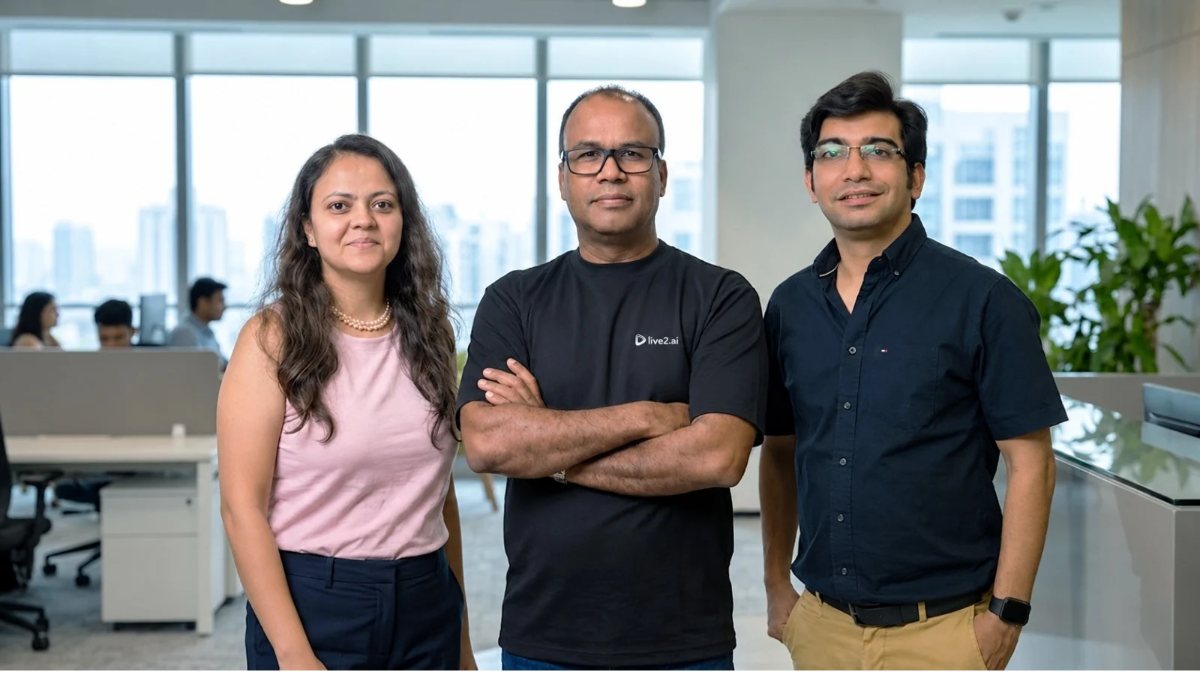 Live2.ai Raises ₹130 Cr To Scale AI Marketing SaaS Platform