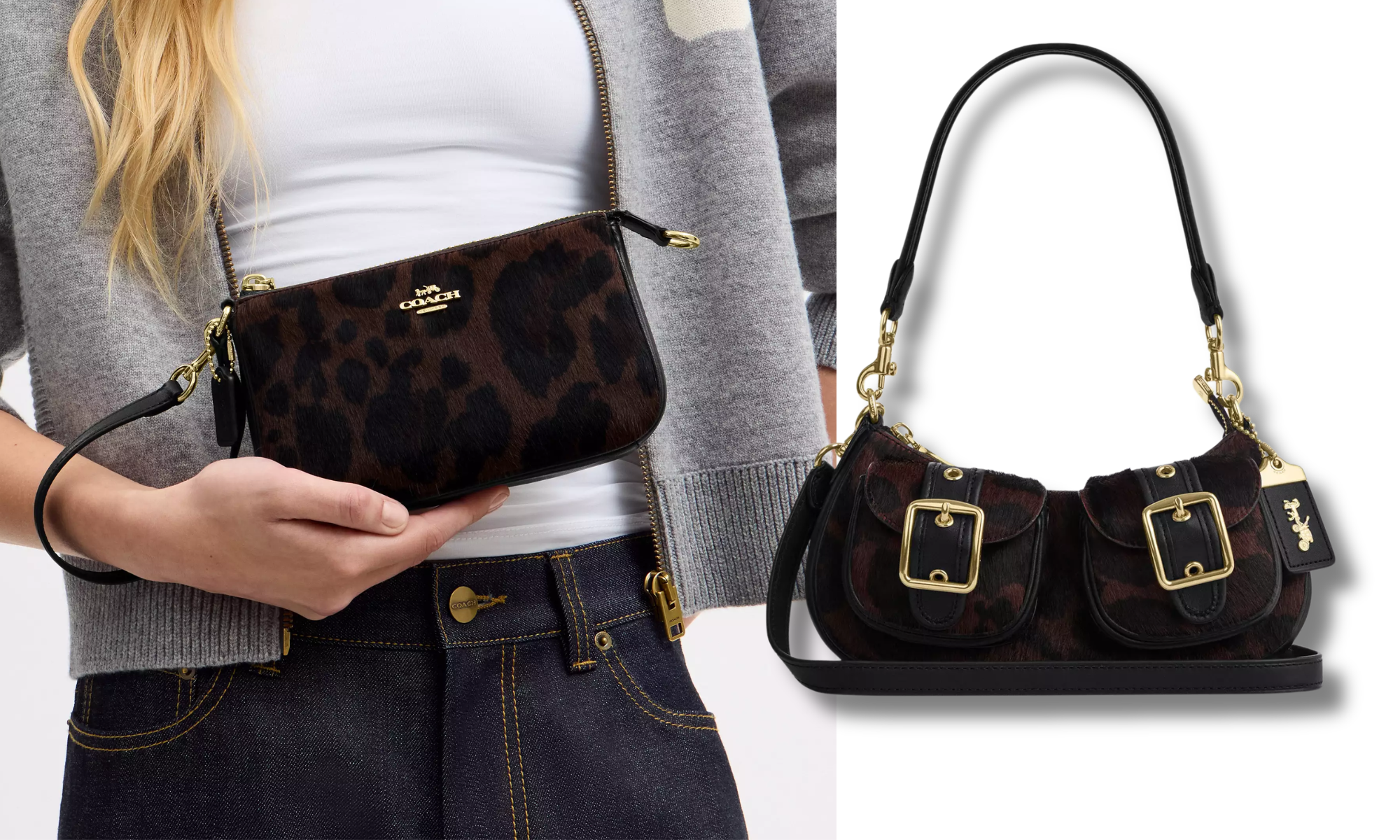 Calf Hair Is the Trendiest Handbag Material This Fall (And Coach Just Used It to Reimagine a Handful of Viral Purses)