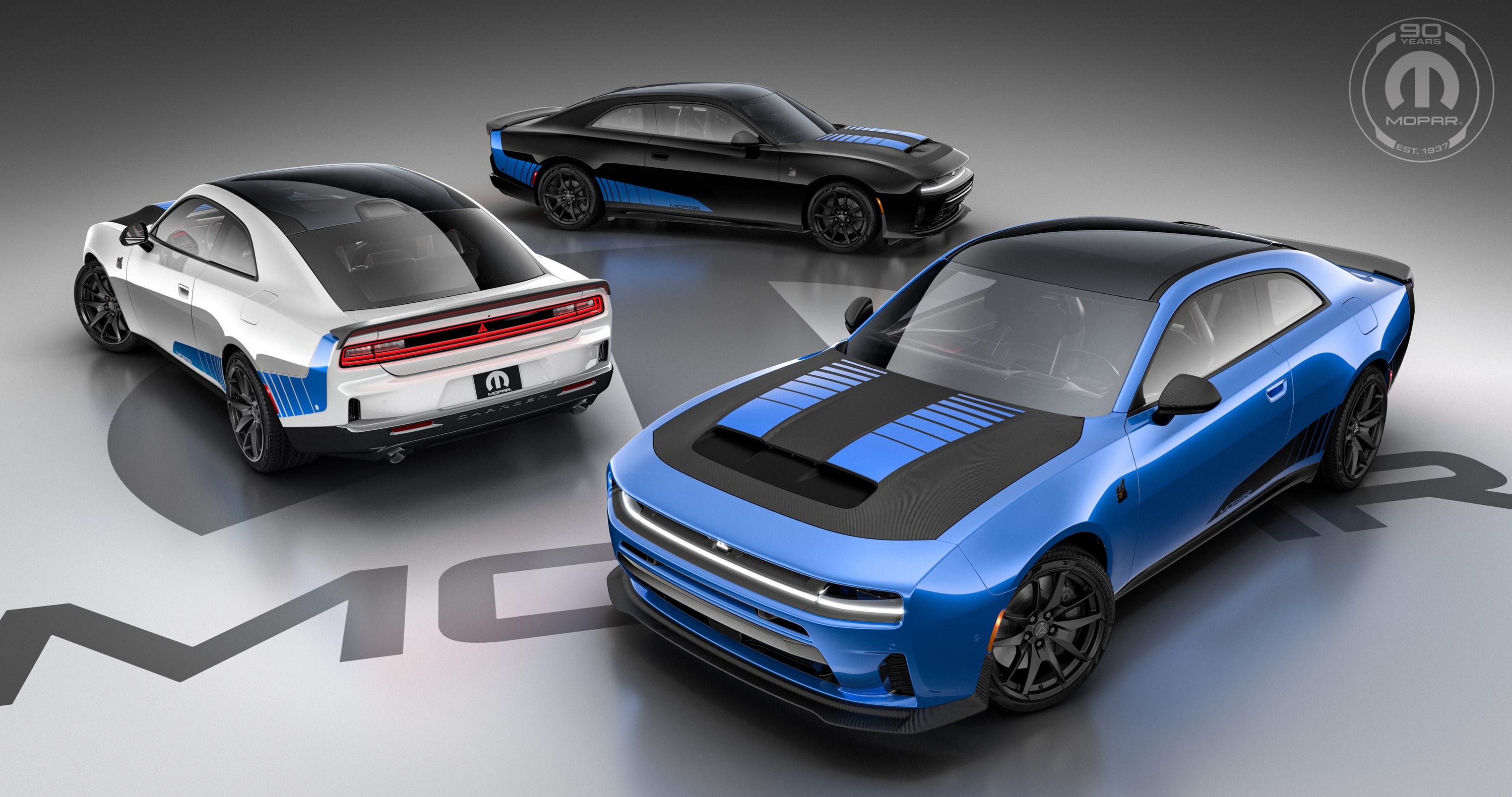 Dodge Charger Gets a Package Celebrating 90 Years of Mopar