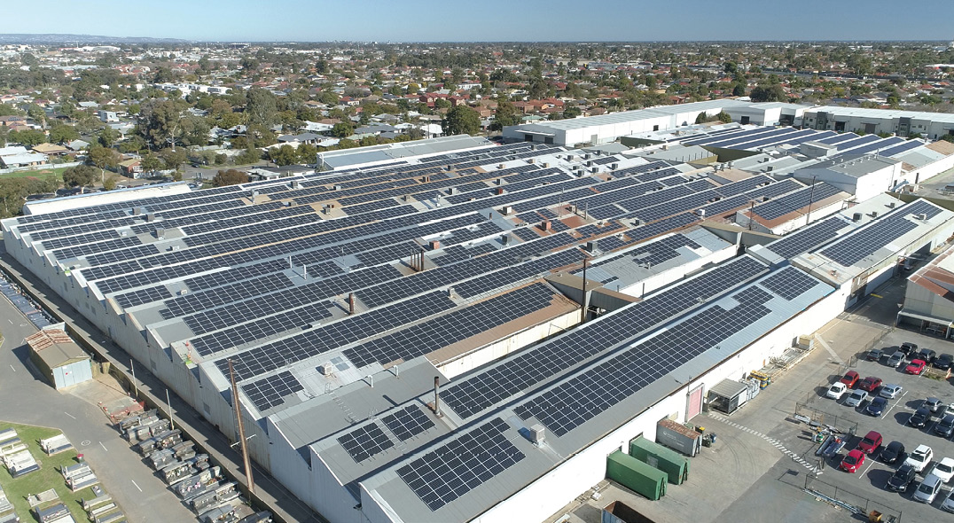 Shining light on Australia’s largest rooftops