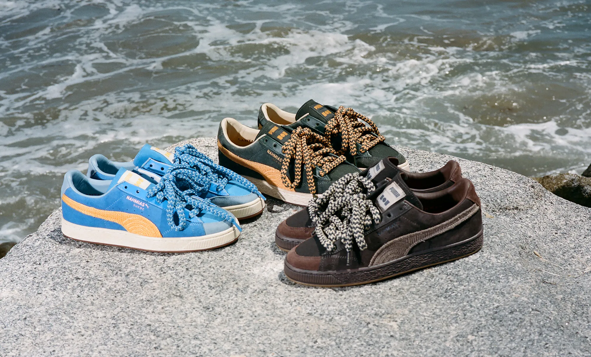 Nahmias Is Releasing More Colors of Its Popular Suede Crochet Sneaker With Puma