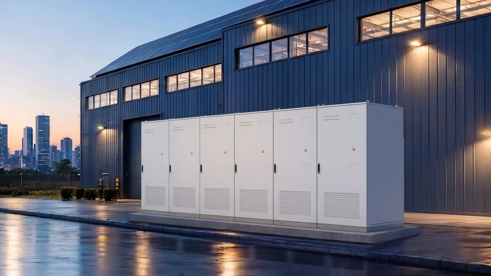 Compact battery system handles 150% peak loads, operates below 60 dB noise level