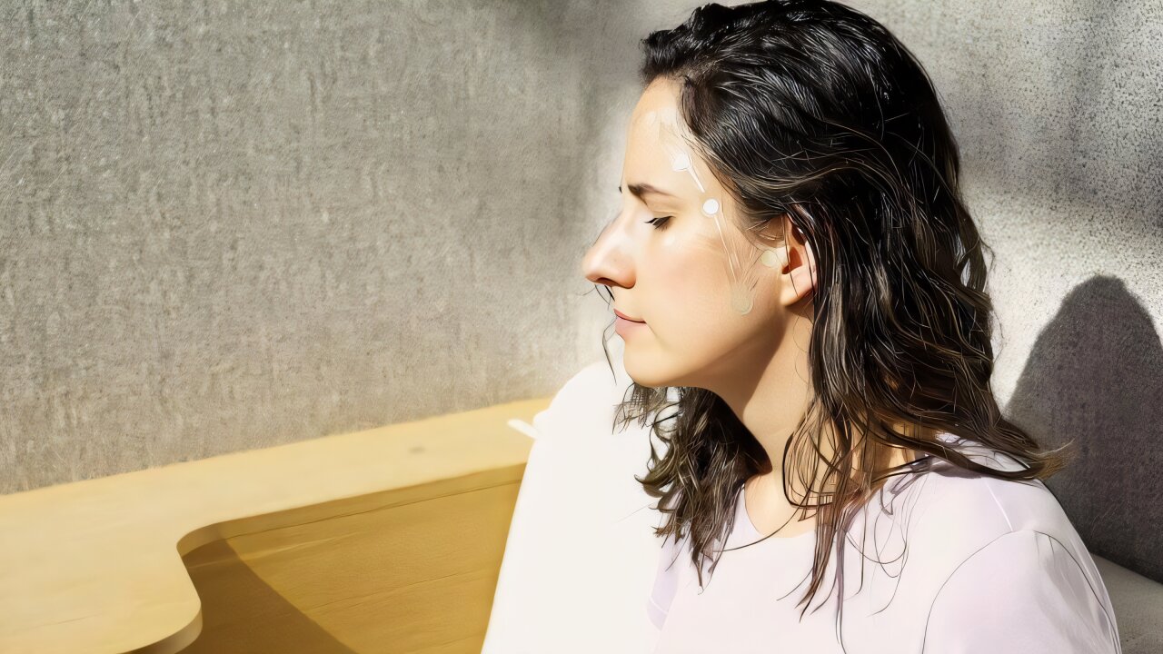 Wearable EEG patch records stable brain signals over 24 hours, including sleep