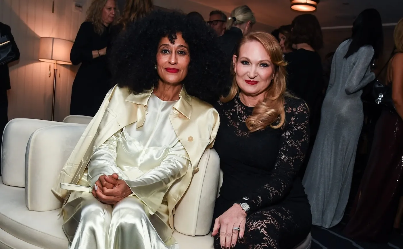 Tracee Ellis Ross Brings Big Curls and Celine to WWD Honors