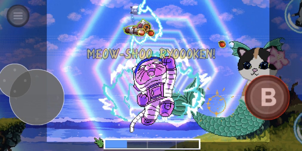 Astro Burn brings its cat-powered cute-em-up to iOS after launching on Android