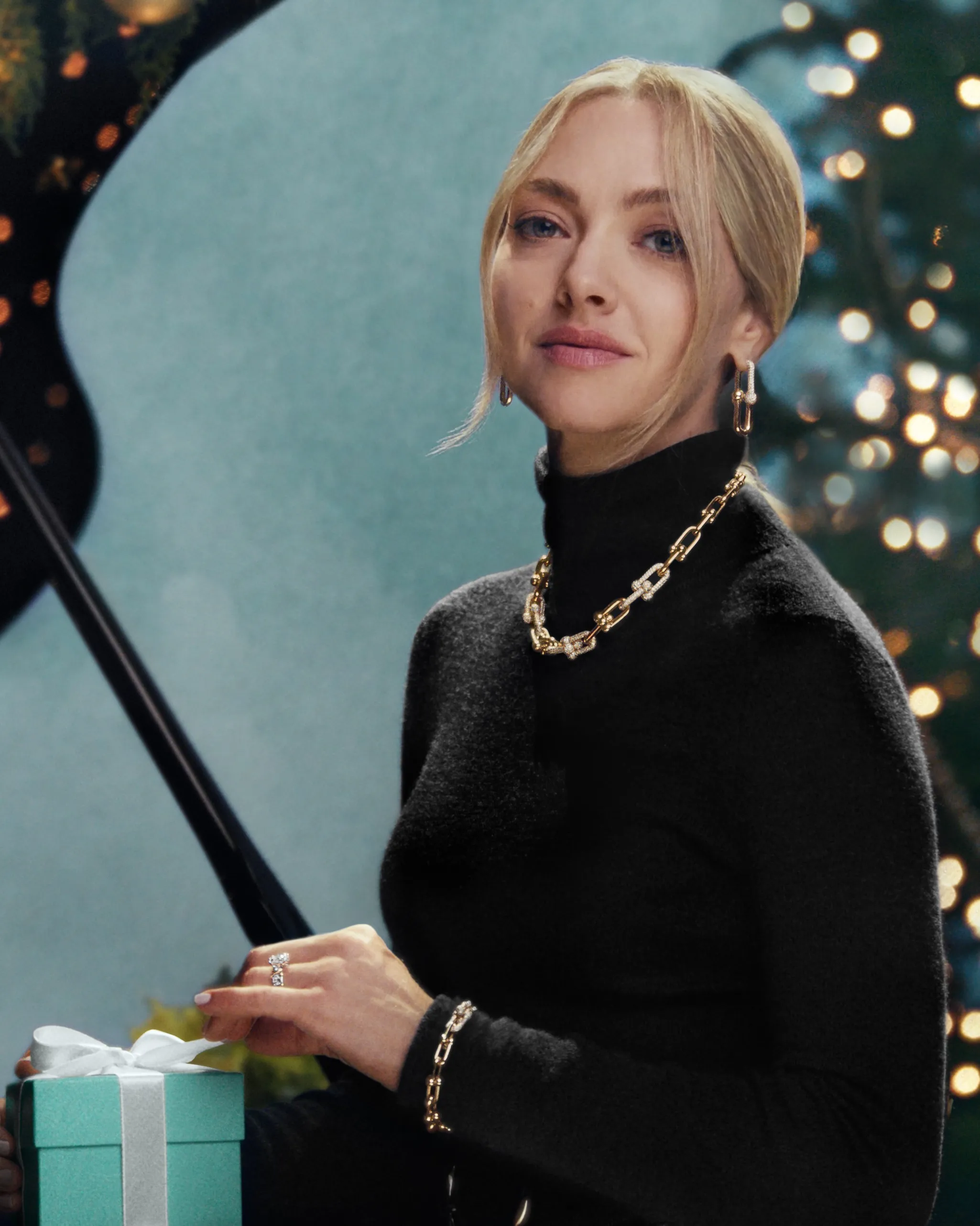 Amanda Seyfried Makes Her Tiffany & Co. Debut in a Holiday Film About Love and Family