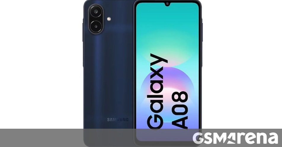 Samsung Galaxy A08 launched in India with a 6,000mAh battery