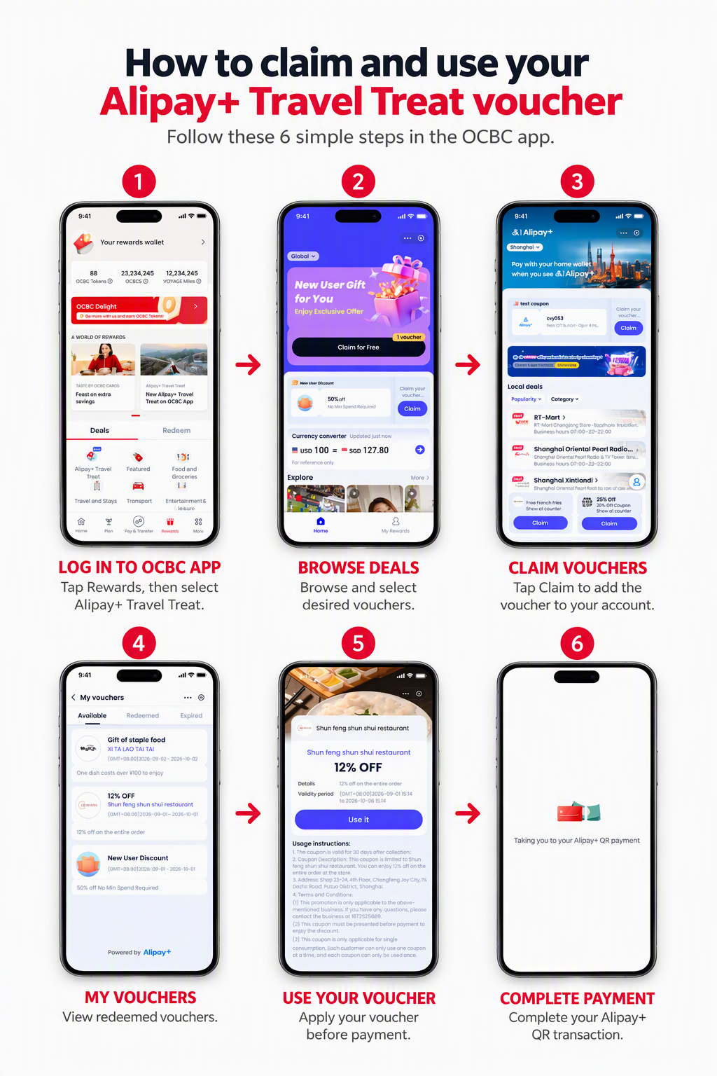 OCBC Users Can Now Get Over 200 Travel Deals With Overseas QR Payments