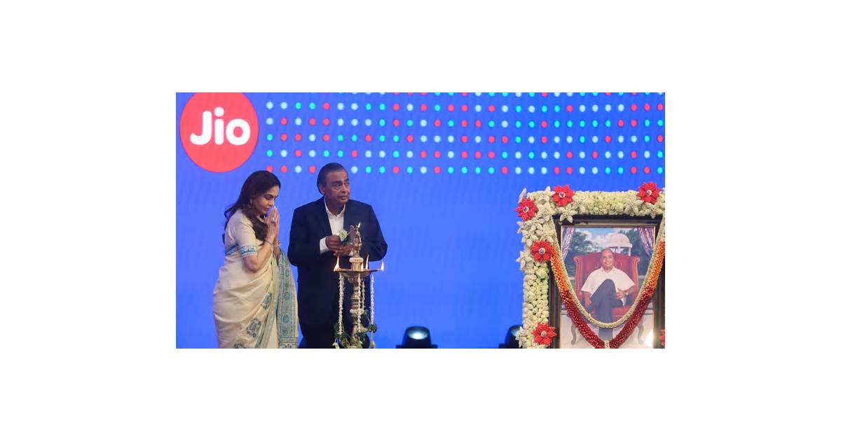 Ambani's Jio surges 21% in Mumbai debut as valuation soars to $131.5 billion