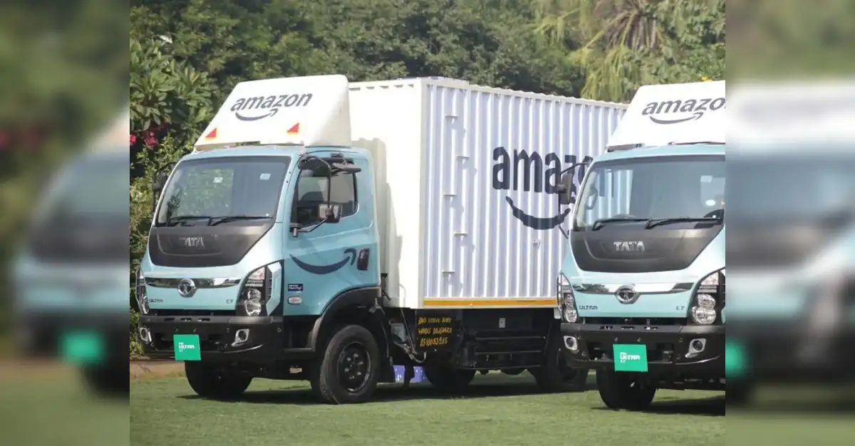 Amazon and Tata Motors to deploy 3,000 electric trucks across India