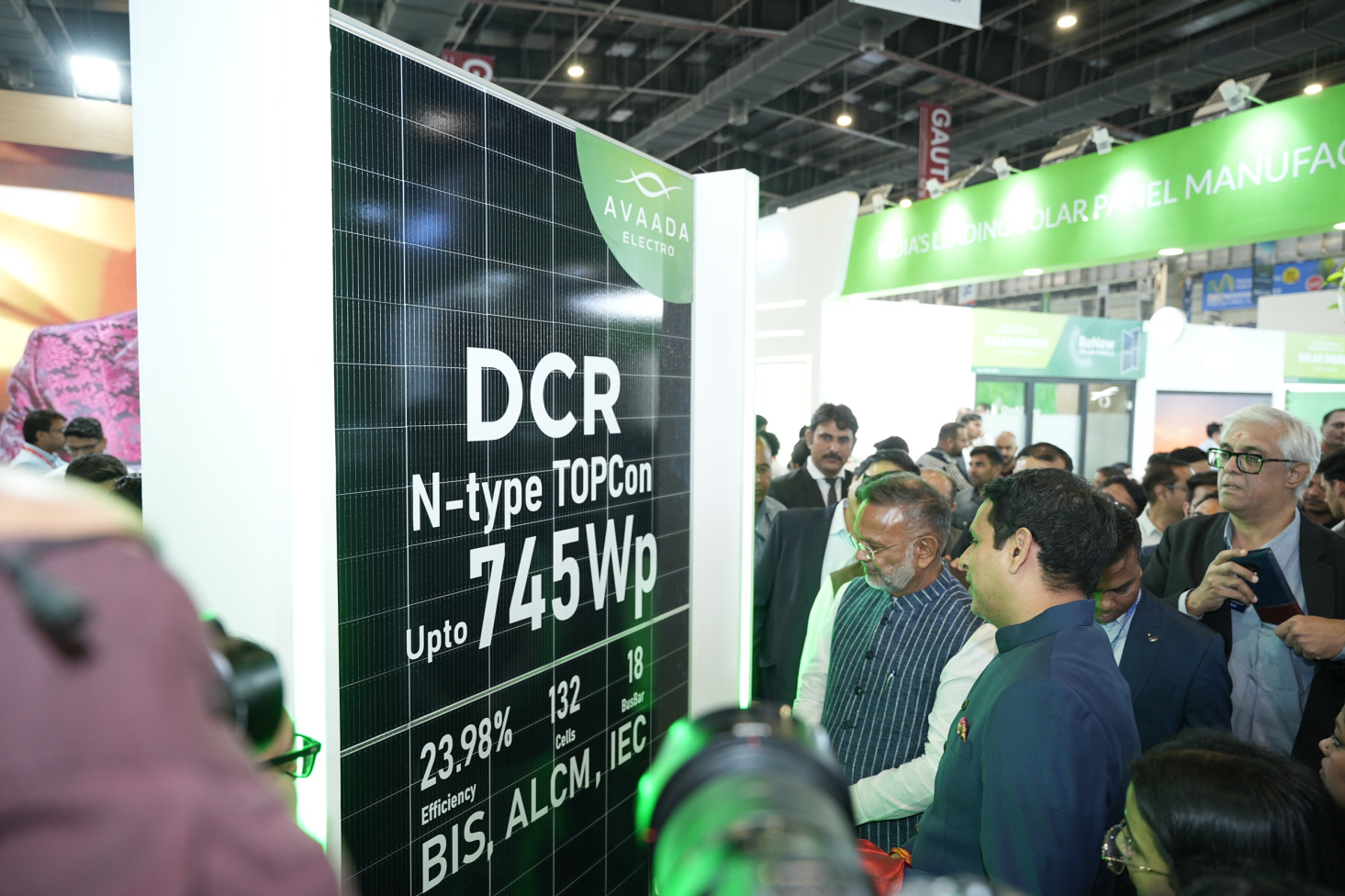 Avaada unveils 745 W TOPCon solar module with 23.98% efficiency