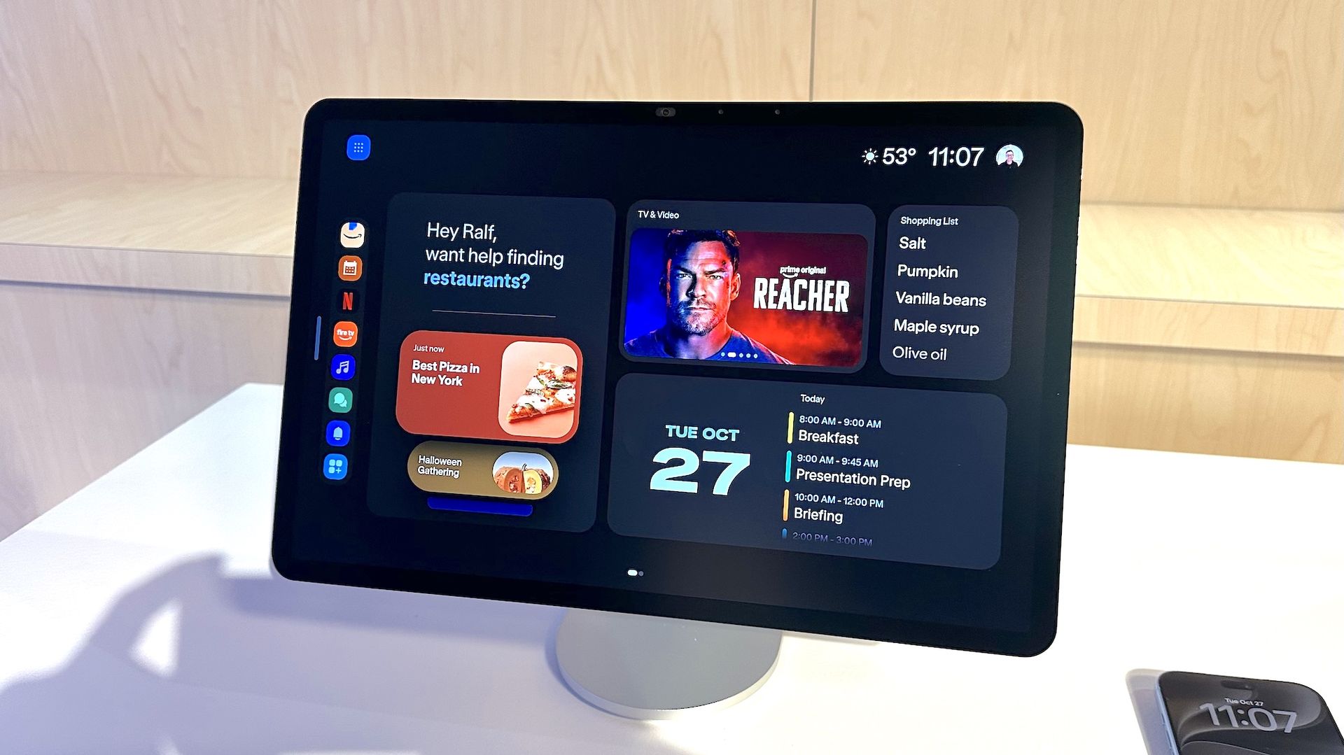 I went hands-on with the new Amazon Echo Show 16, and it looks like the most complete smart display yet