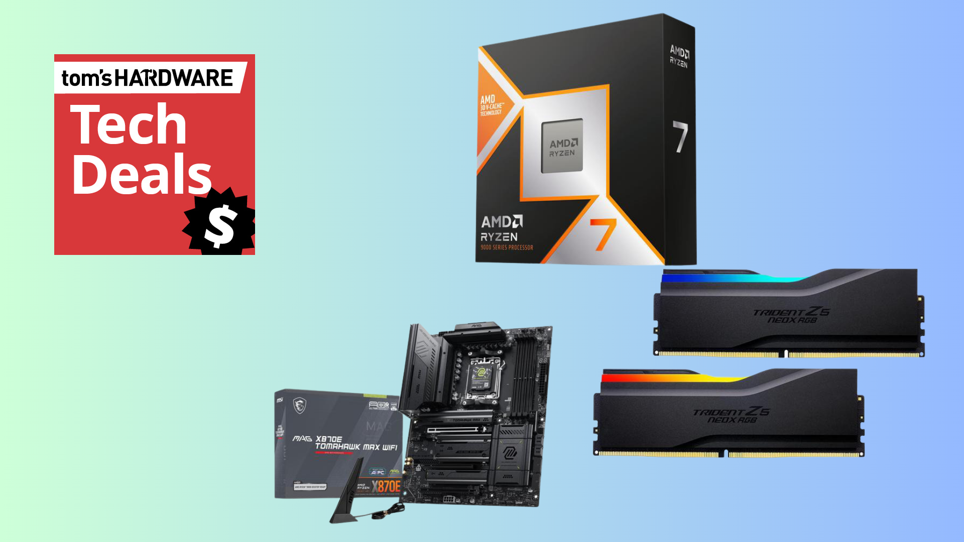 Save $249 on 32GB of DDR5 with this 9800X3D parts bundle