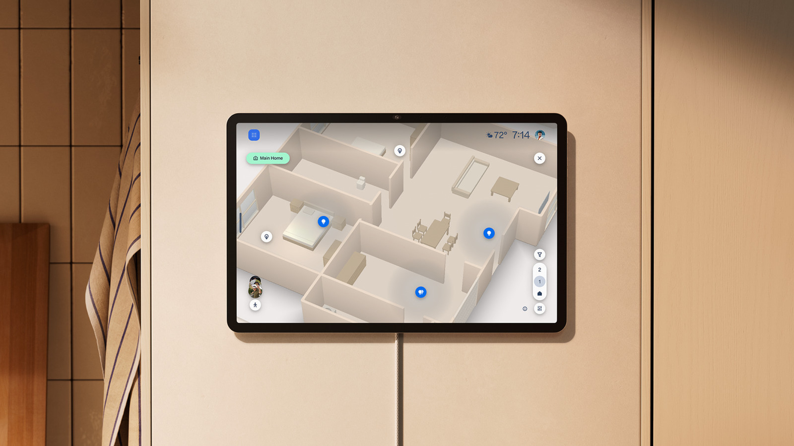 The Alexa Home Map is a visual way to see and control your smart home