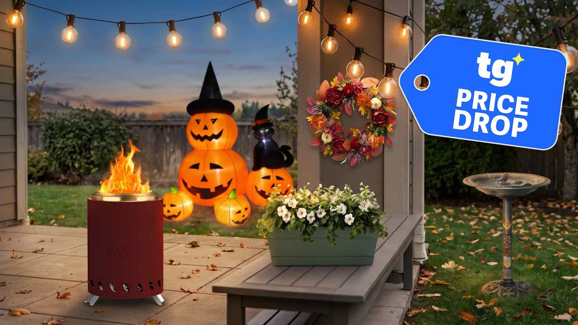17 best Walmart outdoor deals under $50 to cozy up your patio and garden this fall