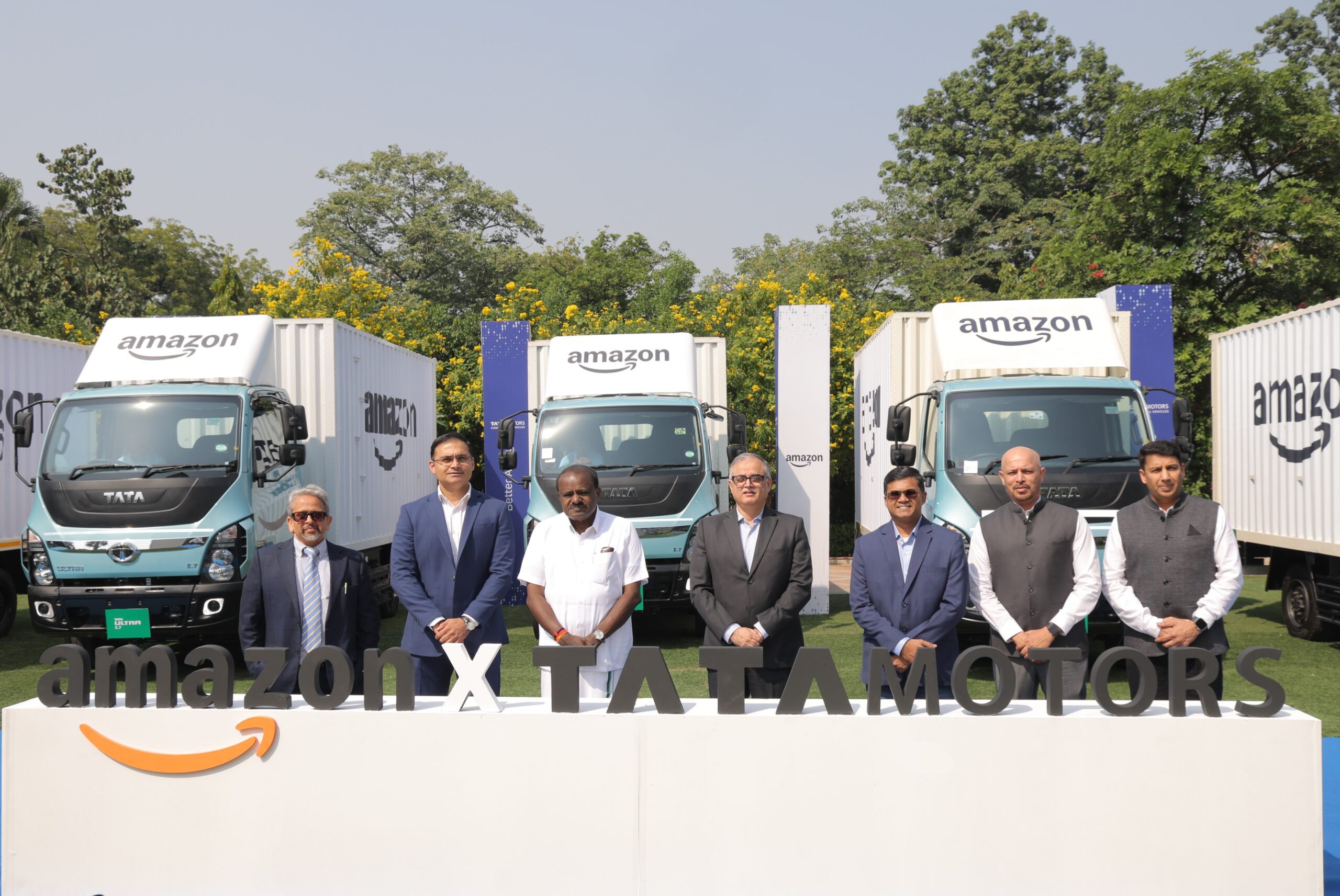 Amazon Collaborates with Tata Motors to Deploy 3,000 Electric Trucks in Its Transportation Network in India