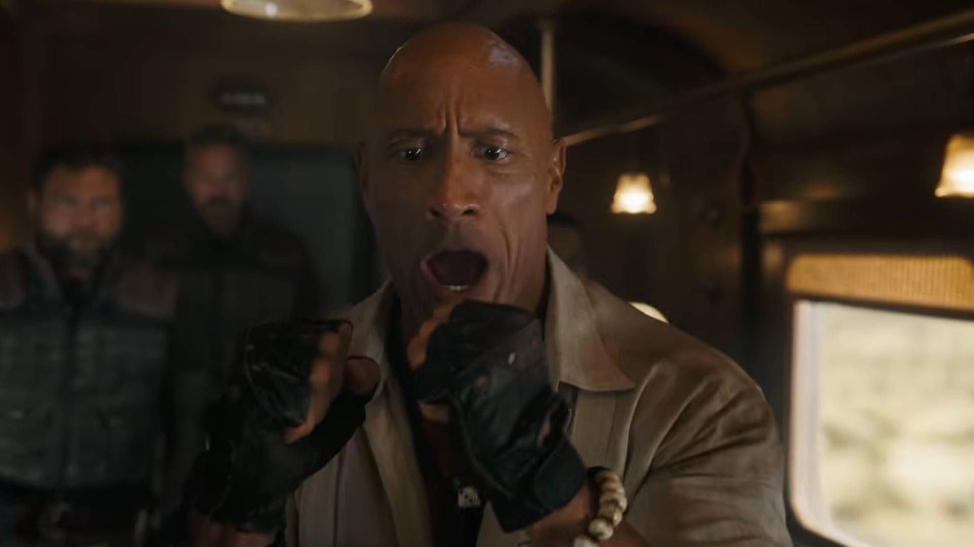 Dwayne Johnson gets snapped up by a hippo and falls in love with Jack Black in new trailer for final Jumanji movie
