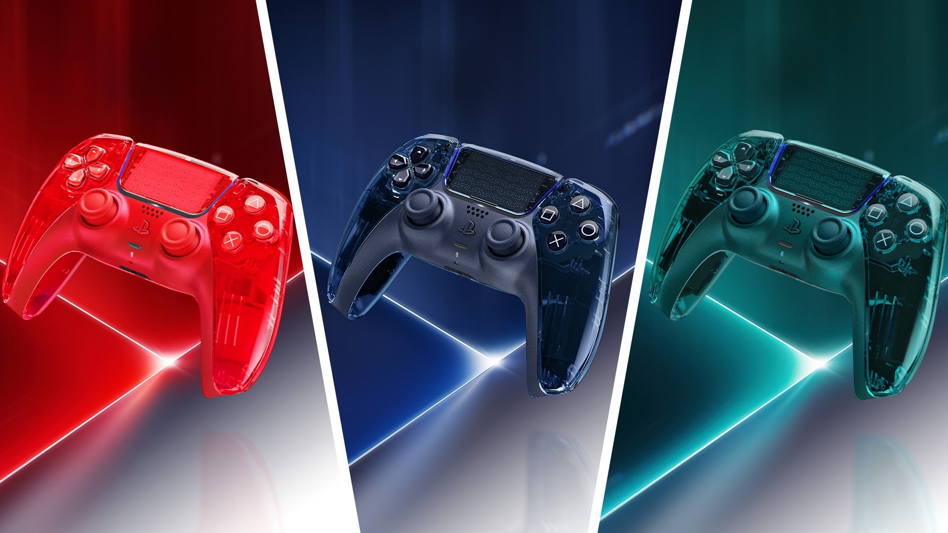 Sony’s translucent PS5 controllers are a nostalgic hit of retro gaming flair