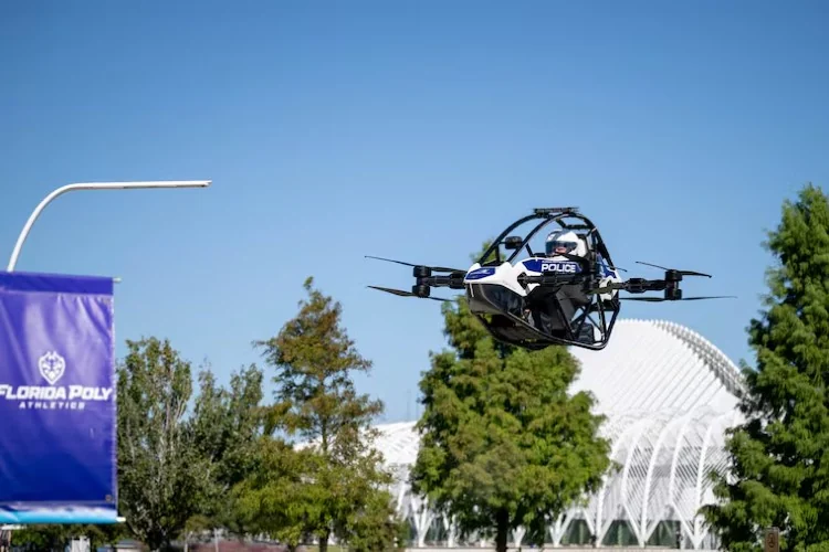 Florida campus police deploy manned eVTOLs