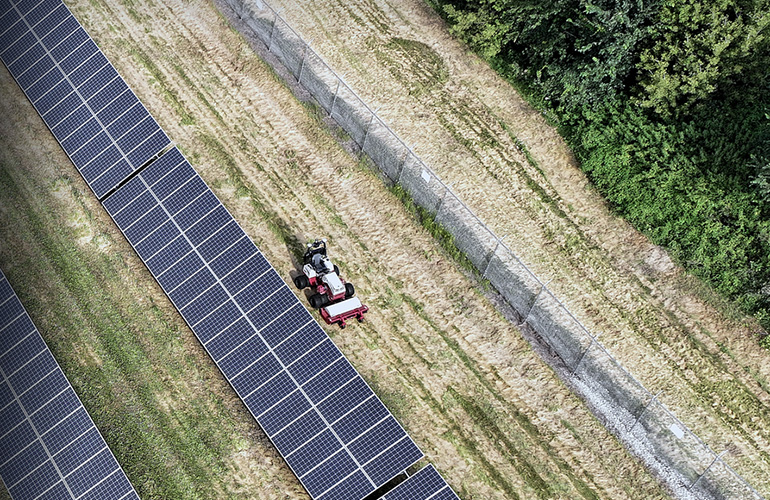 Mach debuts autonomous mowing platform for solar project sites
