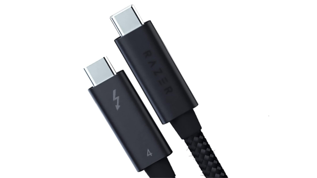 Get Razer’s 40Gbps Thunderbolt 4 cable for 50% off