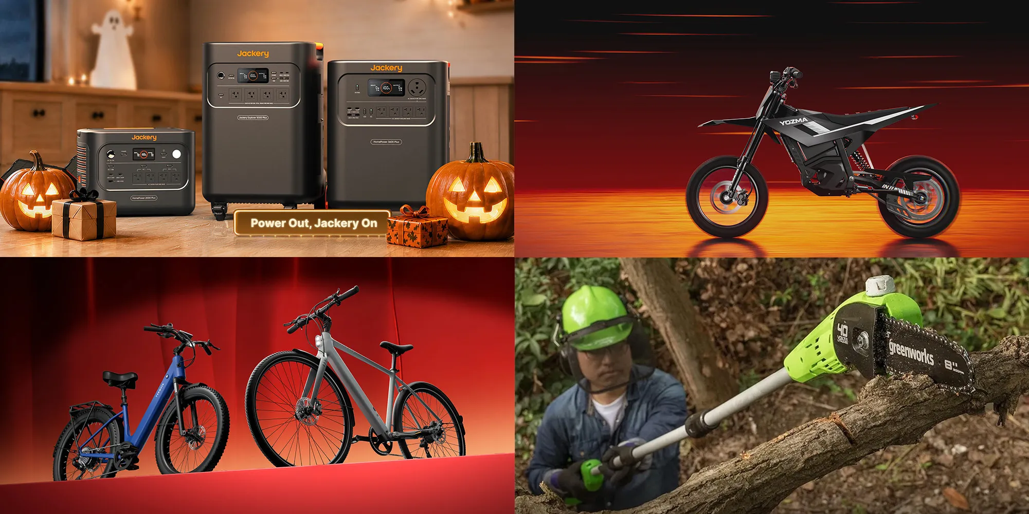Jackery sale drops HomePower 2000 Plus v2 400W solar bundle to $1,479, Yozma IN 11 electric dirt bike exclusive $1,399 low, more