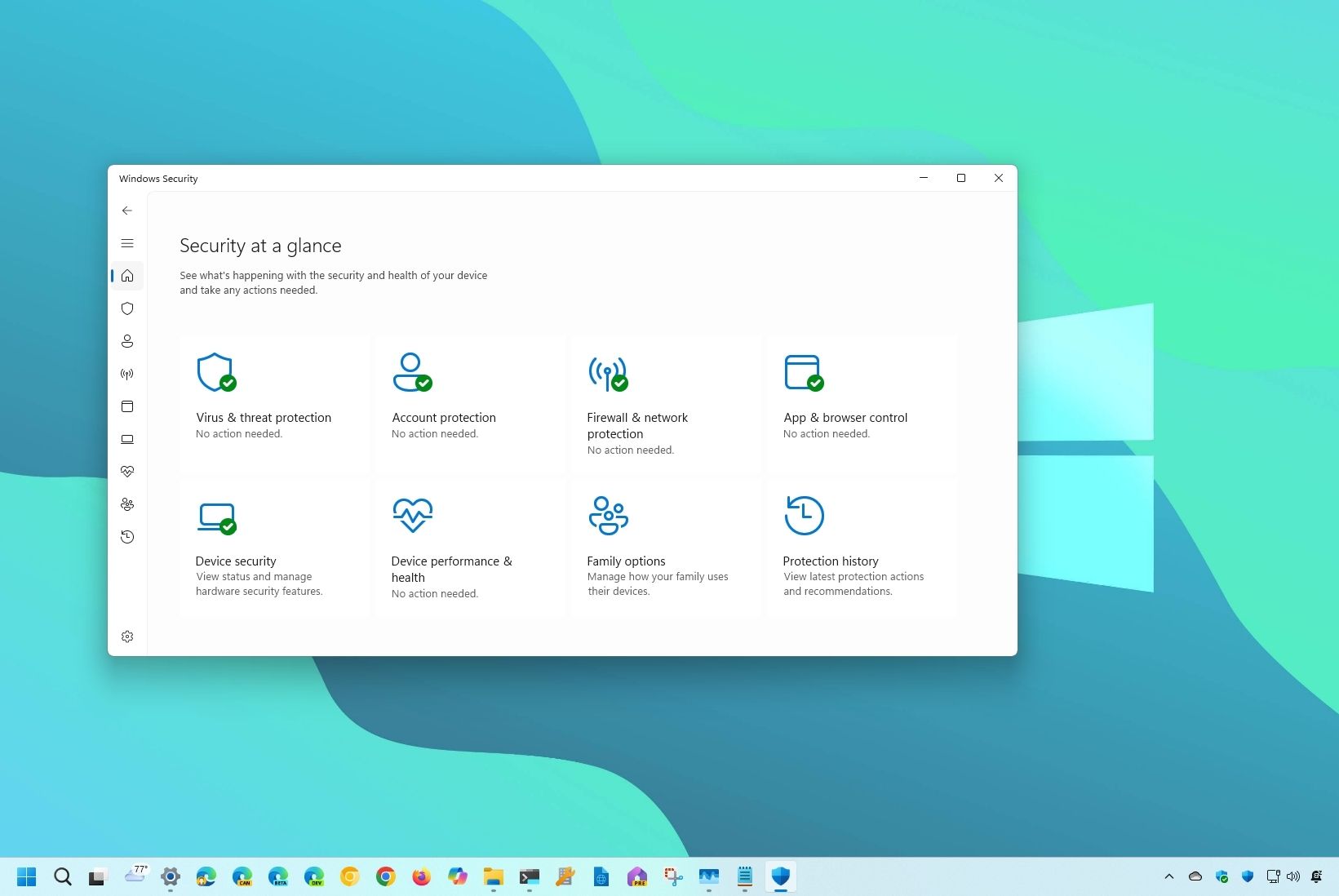 Windows Security is finally getting a Windows 11 redesign