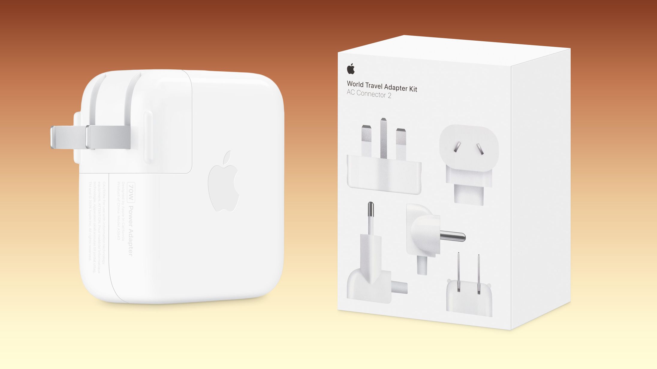 Apple Releases Redesigned Mac Chargers and 'World Travel Adapter Kit'