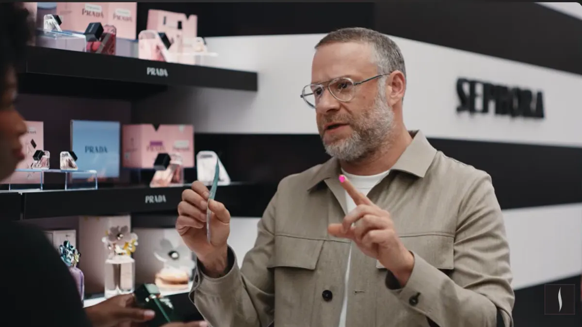 Sephora casts Seth Rogen for holiday ads targeted at gift-givers
