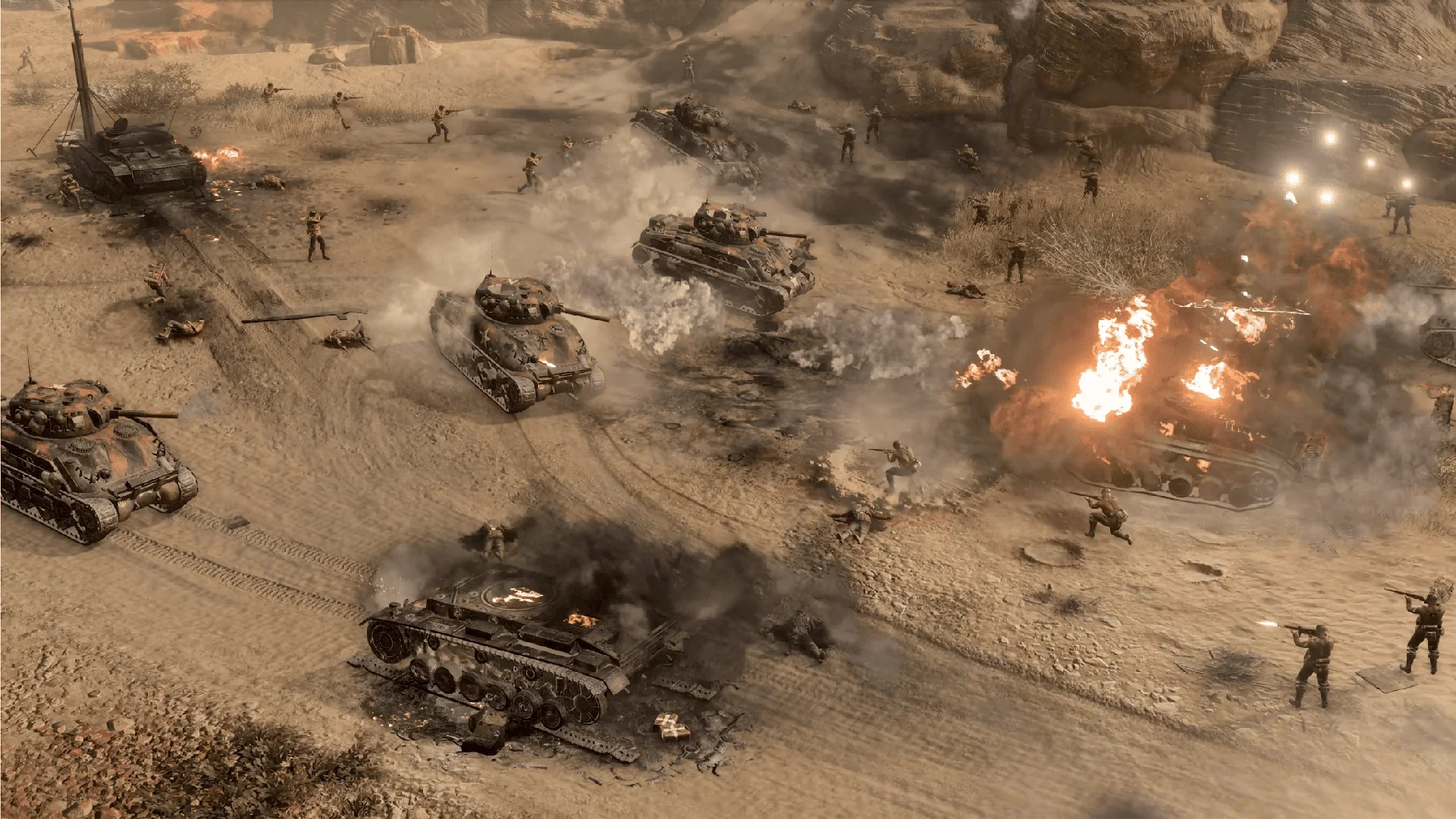 Company of Heroes 3's Operation Torch DLC ships off to North Africa in November, for new missions based around the Allied landings