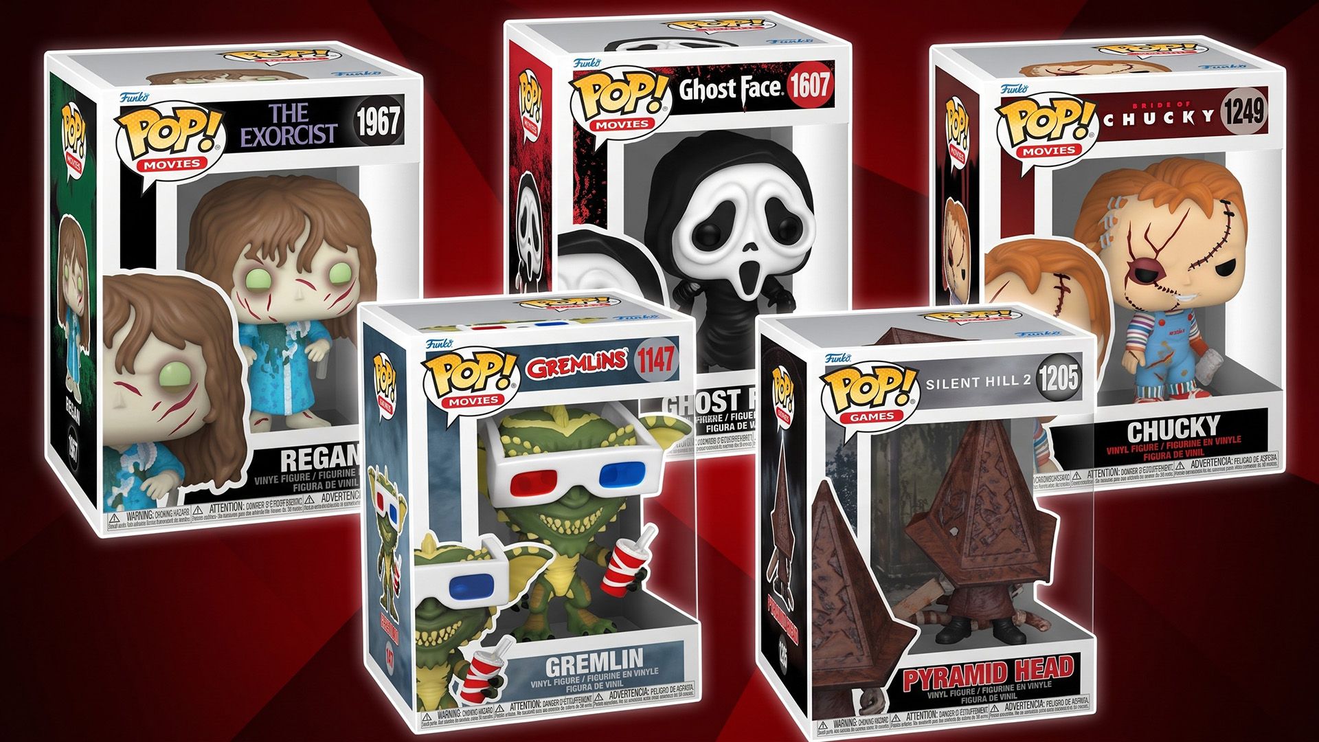12 delightfully unhinged horror Funko Pops to terrify your friends this Halloween