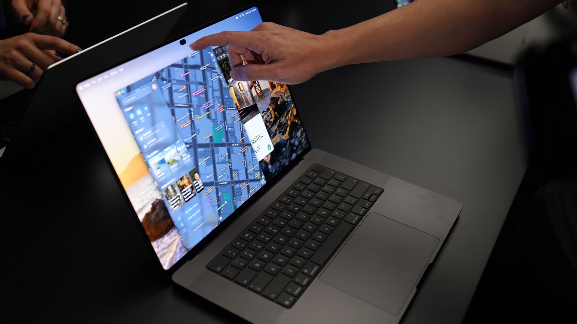 Apple's Touchscreen MacBook Pro is finally here, and yes, touching a MacBook screen feels totally and wonderfully natural