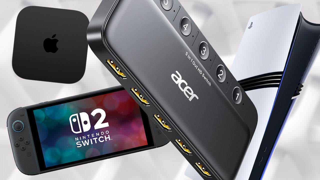 If Your TV Doesn't Have Enough HDMI Inputs, This $16 5-in-1 HDMI Switcher Should Do the Trick