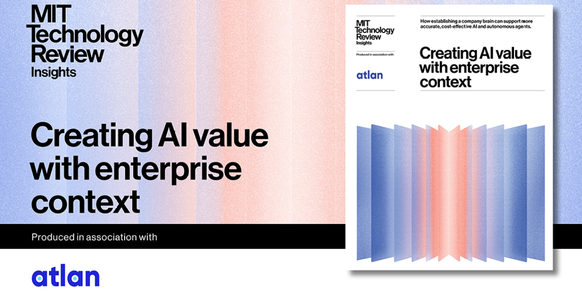 Creating AI value with enterprise context