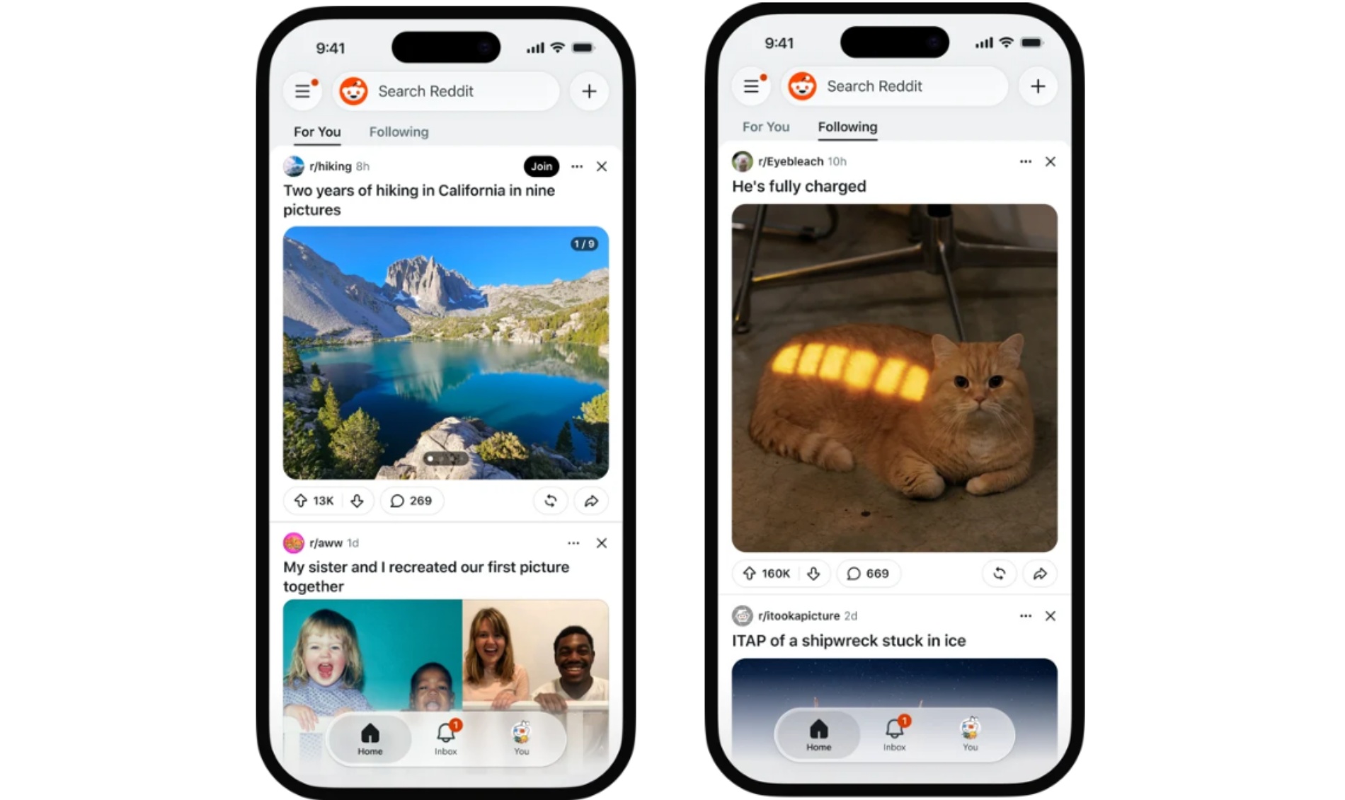 Reddit splits its home feed in two with a TikTok-inspired update