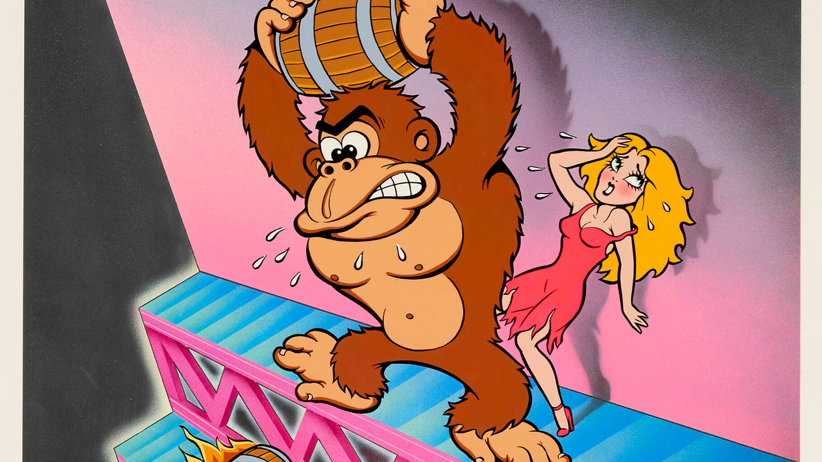 Original Donkey Kong Poster That Was Nearly Thrown Away Sold at Auction for Record-Breaking $329,400