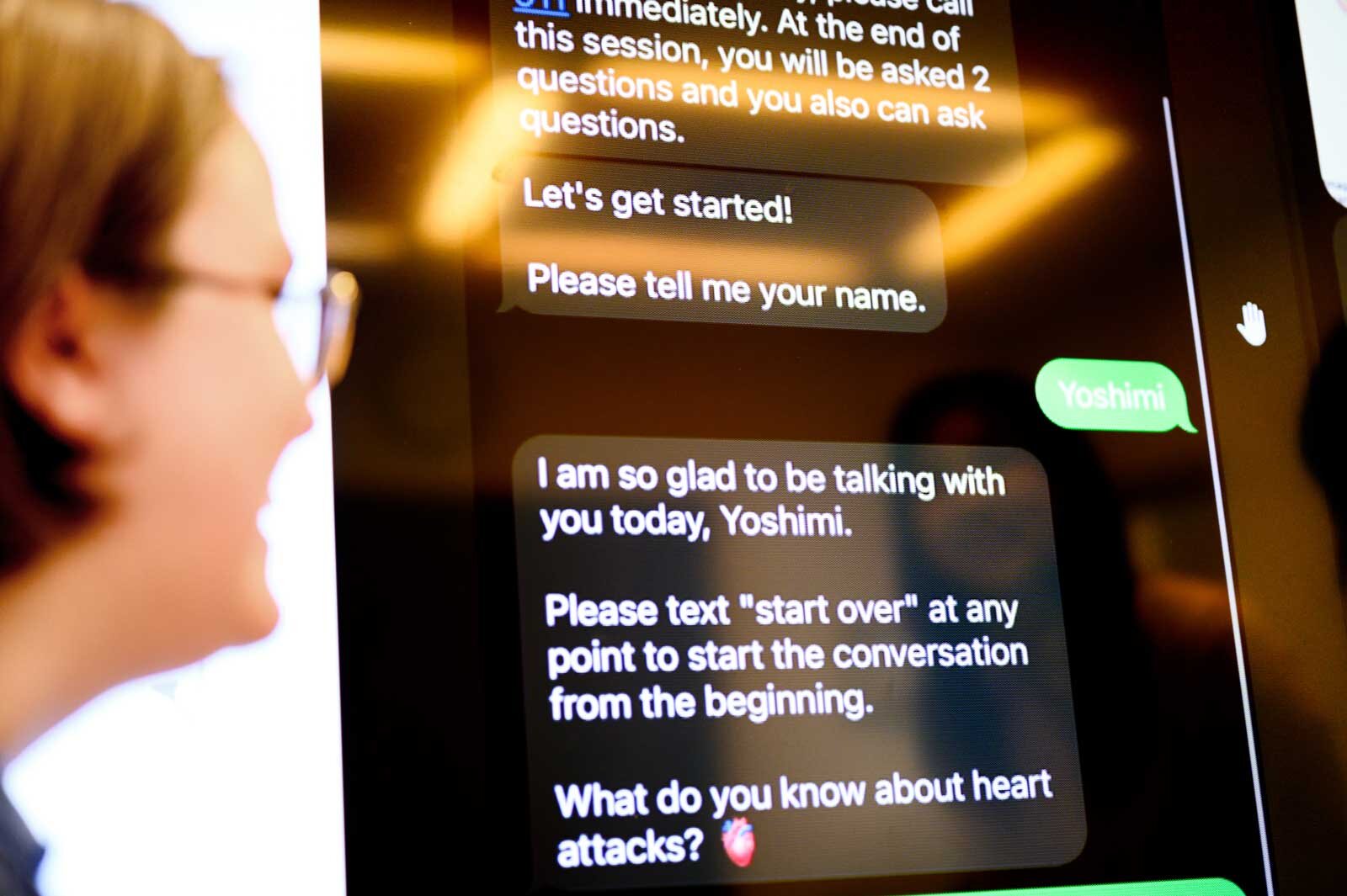 Can an AI chatbot help women recognize heart disease?