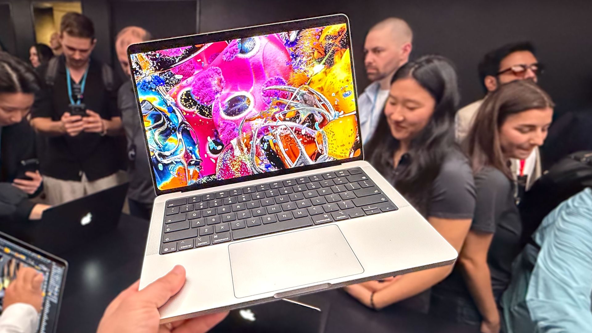 I saw the MacBook Pro OLED next to the 'best' Windows laptop with tandem OLED — and it's not even close
