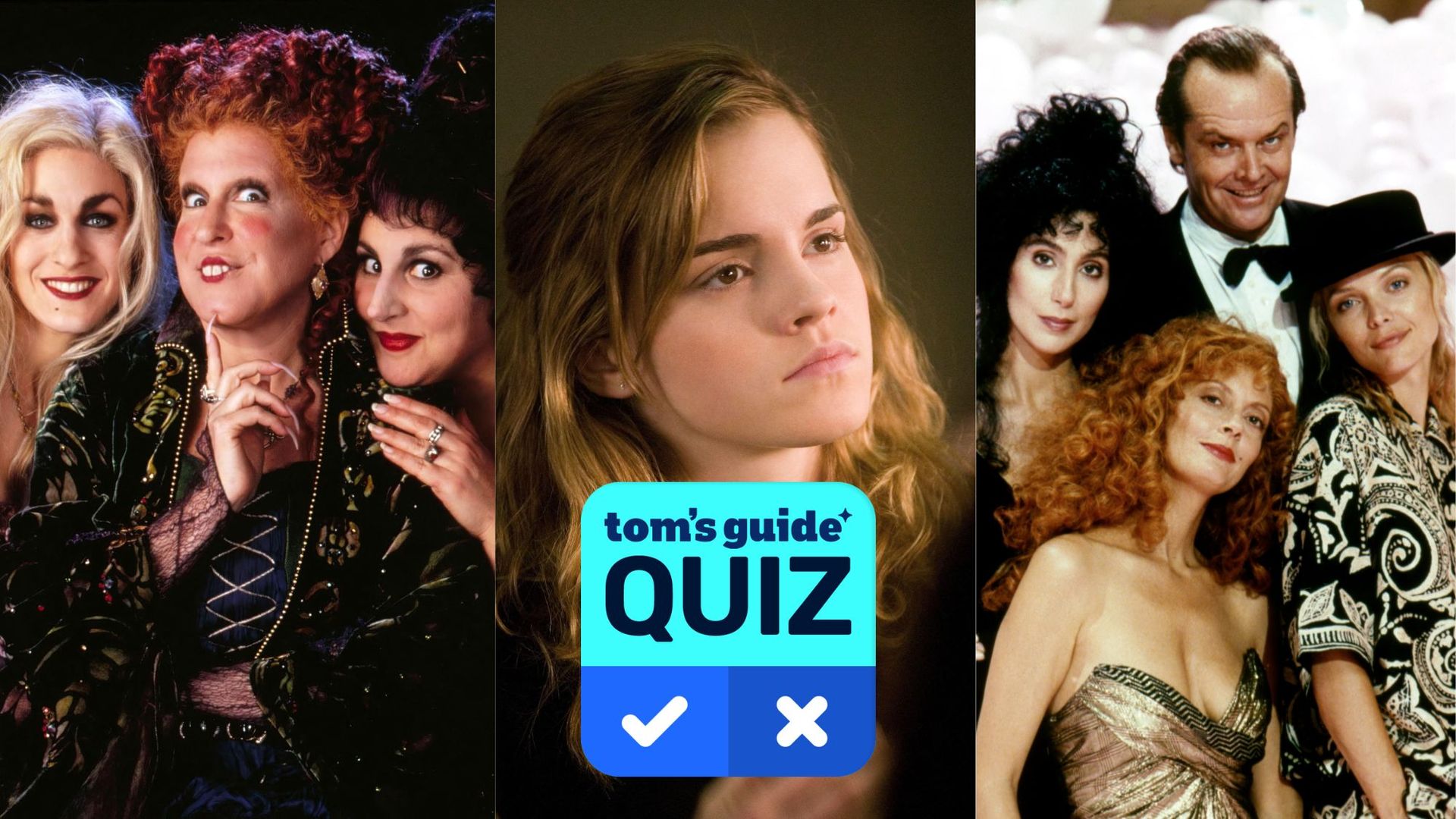 Can you match the witches to the movie? Take our quiz, featuring 'Hocus Pocus,' 'Harry Potter' and more