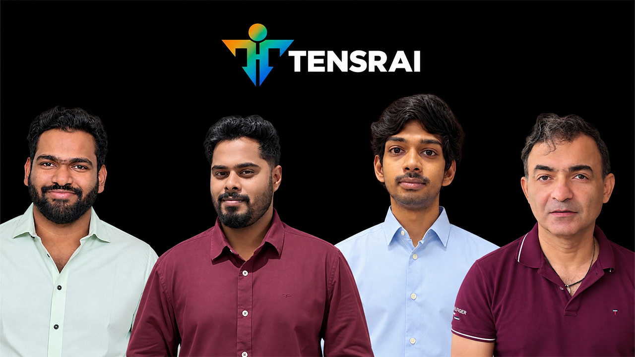 Physical AI startup Tensrai raises Rs 3.4 Cr in pre-seed round
