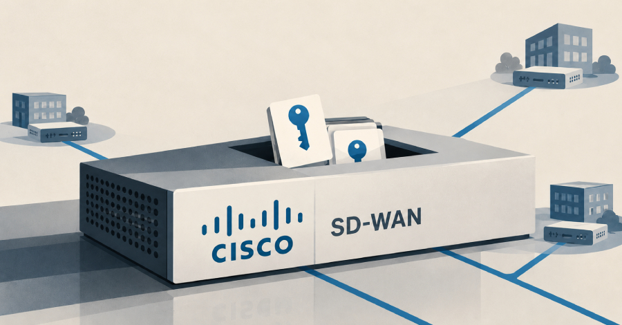 Hackers Exploited Cisco SD-WAN Flaw to Plant Malware Built to Steal Encryption Keys